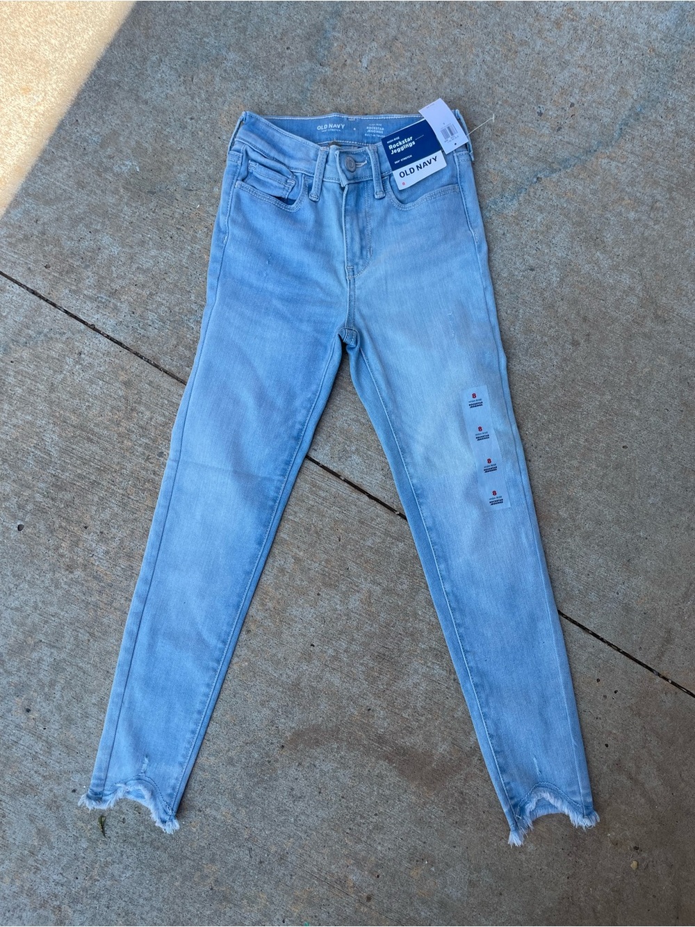 Old Navy Rockstar Jeggings size 8 #221